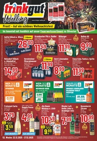trinkgut Prospekt - Angebote ab 22.12.