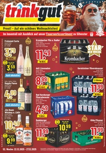 trinkgut Prospekt - Angebote ab 22.12.