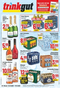 trinkgut Prospekt - Angebote ab 12.01. - Seite 1