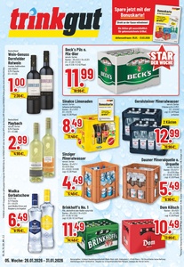 trinkgut Prospekt - Angebote ab 26.01. - Seite 1