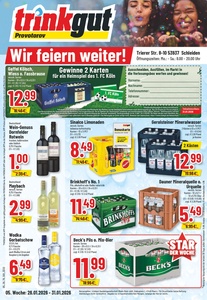trinkgut Prospekt - Angebote ab 26.01.