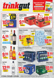 trinkgut Prospekt - Angebote ab 16.02. - Seite 1