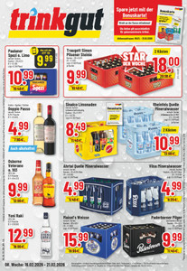 trinkgut Prospekt - Angebote ab 16.02. - Seite 1