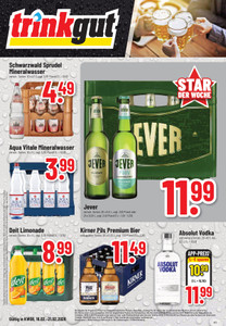 trinkgut Prospekt - Angebote ab 16.02.