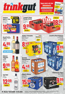 trinkgut Prospekt - Angebote ab 16.02.