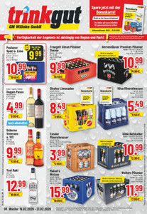 trinkgut Prospekt - Angebote ab 16.02.