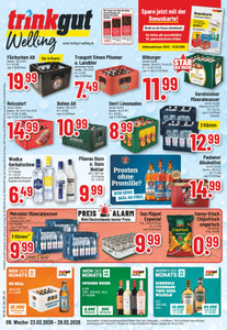 trinkgut Prospekt - Angebote ab 23.02.