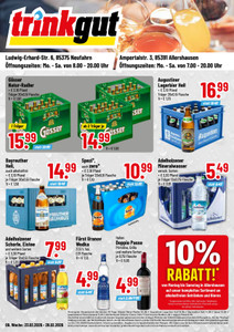 trinkgut Prospekt - Angebote ab 23.02.