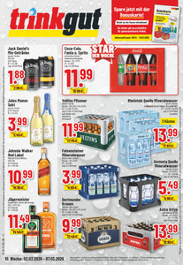 trinkgut Prospekt - Angebote ab 02.03. - Seite 1