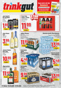 trinkgut Prospekt - Angebote ab 02.03. - Seite 1