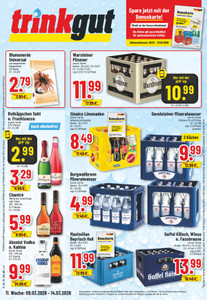 trinkgut Prospekt - Angebote ab 09.03.