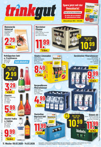 trinkgut Prospekt - Angebote ab 09.03.