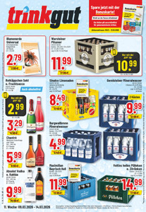 trinkgut Prospekt - Angebote ab 09.03.