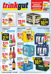 trinkgut Prospekt - Angebote ab 09.03.