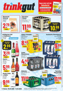 trinkgut Prospekt - Angebote ab 09.03.