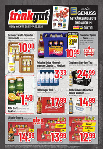 trinkgut Prospekt - Angebote ab 09.03.