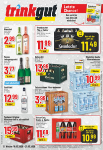 trinkgut Prospekt - Angebote ab 16.03. - Seite 1