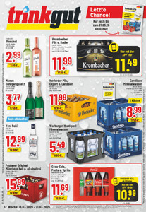 trinkgut Prospekt - Angebote ab 16.03.