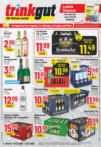 trinkgut Prospekt - Angebote ab 16.03.