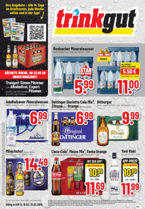 trinkgut Prospekt - Angebote ab 23.03.