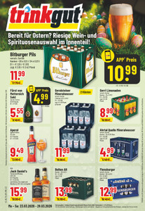 trinkgut Prospekt - Angebote ab 23.03.