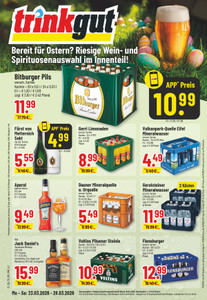 trinkgut Prospekt - Angebote ab 23.03.