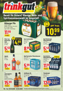 trinkgut Prospekt - Angebote ab 23.03. - Seite 1