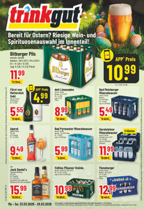 trinkgut Prospekt - Angebote ab 23.03.