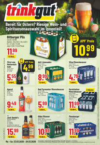 trinkgut Prospekt - Angebote ab 23.03.