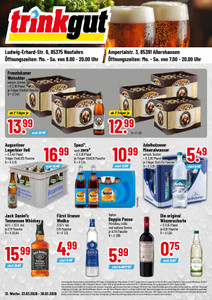trinkgut Prospekt - Angebote ab 23.03.
