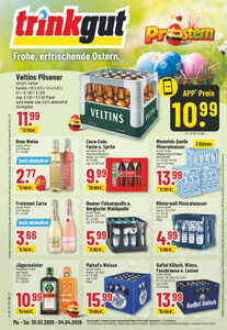 trinkgut Prospekt - Angebote ab 30.03. - Seite 1