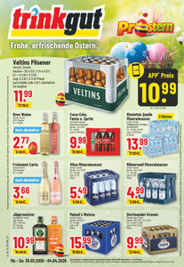 trinkgut Prospekt - Angebote ab 30.03. - Seite 1