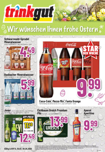 trinkgut Prospekt - Angebote ab 30.03. - Seite 1