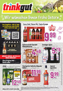 trinkgut Prospekt - Angebote ab 30.03.