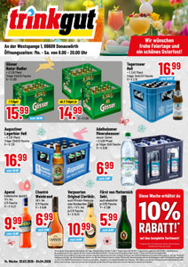 trinkgut Prospekt - Angebote ab 30.03.