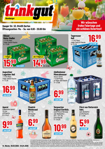 trinkgut Prospekt - Angebote ab 30.03.