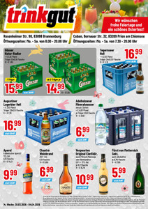 trinkgut Prospekt - Angebote ab 30.03.