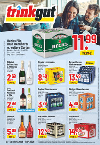 trinkgut Prospekt - Angebote ab 07.04. - Seite 1