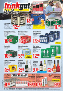 trinkgut Prospekt - Angebote ab 07.04. - Seite 1
