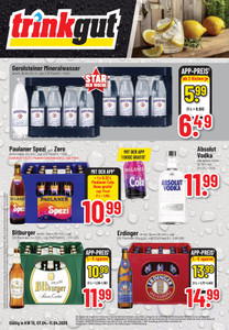 trinkgut Prospekt - Angebote ab 07.04. - Seite 1