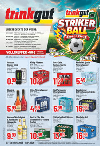 trinkgut Prospekt - Angebote ab 07.04. - Seite 1