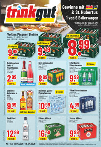 trinkgut Prospekt - Angebote ab 13.04. - Seite 1