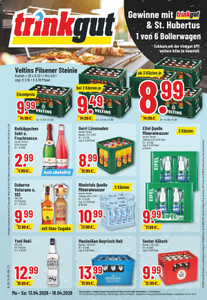 trinkgut Prospekt - Angebote ab 13.04. - Seite 1