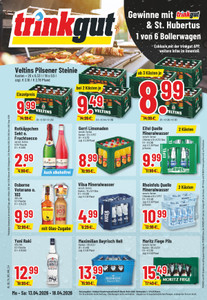 trinkgut Prospekt - Angebote ab 13.04. - Seite 1