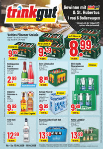 trinkgut Prospekt - Angebote ab 13.04. - Seite 1