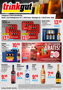 trinkgut Prospekt - Angebote ab 13.04. - Seite 1