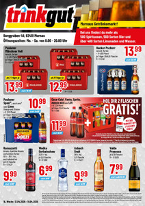 trinkgut Prospekt - Angebote ab 13.04. - Seite 1
