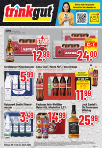 trinkgut Prospekt - Angebote ab 20.04. - Seite 1