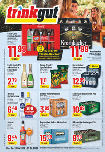 trinkgut Prospekt - Angebote ab 20.04. - Seite 1