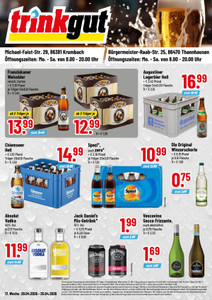trinkgut Prospekt - Angebote ab 20.04. - Seite 1